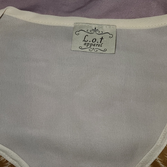 L.o.T. apparel L sheer top - Picture 7 of 7